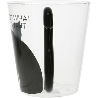 What I Want 12 oz Glass Cup