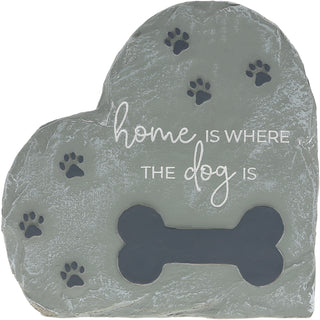 Where The Dog Is 6" Garden Stone