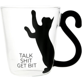 Get Bit 12 oz Glass Cup
