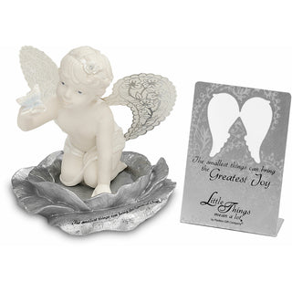 Joy 3.5" Cherub with Butterfly