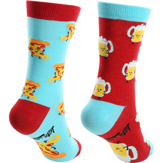 Beer and Pizza Unisex Sock