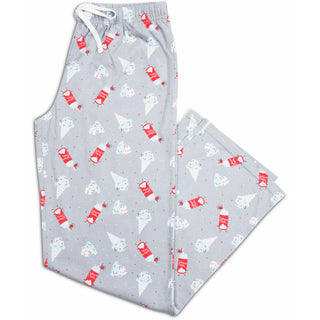 Ice Cream and Whipped Cream M Gray Unisex Lounge Pants
