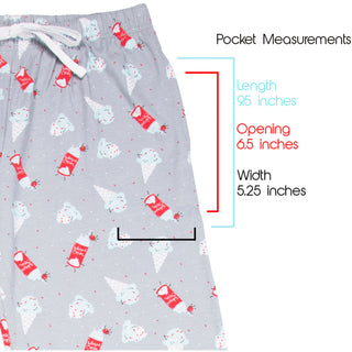 Ice Cream and Whipped Cream XS Gray Unisex Lounge Pants