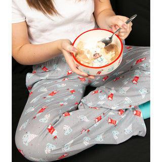 Ice Cream and Whipped Cream Gray Unisex Lounge Pants