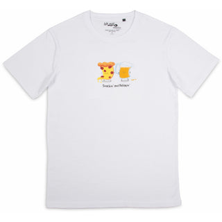 Beer and Pizza S Unisex T-Shirt