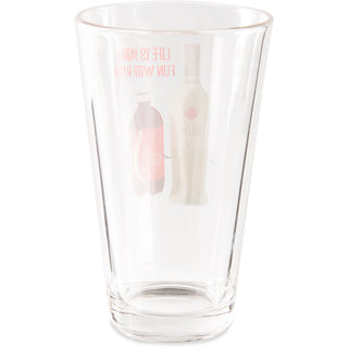 Rum & Cola 16 oz Pint Glass Tumbler