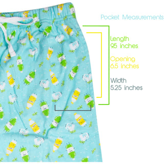 Gin & Tonic XS Light Blue Unisex Lounge Pants