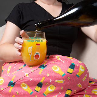 Mimosa Peach Unisex Lounge Pants