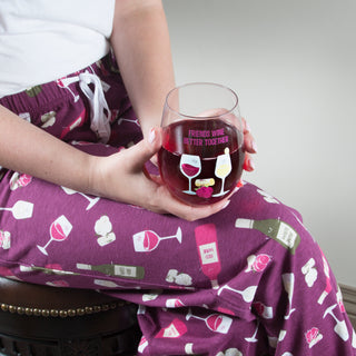 Wine S WIne Unisex Lounge Pants