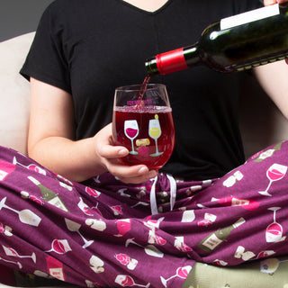 Wine S WIne Unisex Lounge Pants