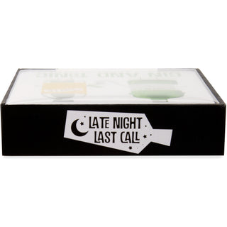 Gin & Tonic 4" Coaster Set with Box (4 Piece)