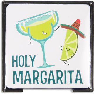 Margarita  4" Coaster Set with Box (4 Piece)