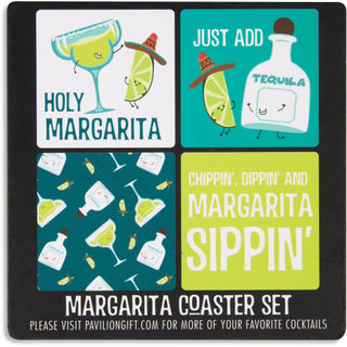 Margarita  4" Coaster Set with Box (4 Piece)