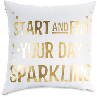 Sparkling 14" x 14" Pillow