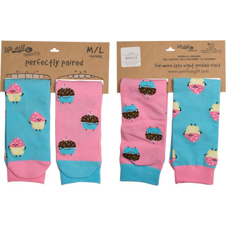 Cupcakes M/L Unisex Socks
