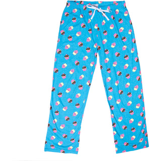 Cupcakes M Light Blue Unisex Lounge Pants