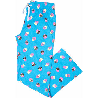 Cupcakes M Light Blue Unisex Lounge Pants