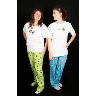 Cupcakes M Light Blue Unisex Lounge Pants