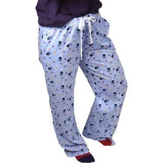 Prosecco & Raspberries Light Blue Unisex Lounge Pants