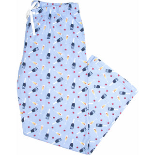 Prosecco & Raspberries Light Blue Unisex Lounge Pants