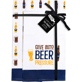 Beer Tea Towel Gift Set (2 - 19.75" x 27.5")