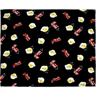 Bacon & Eggs  50" x 60" Royal Plush Blanket with Drawstring Bag