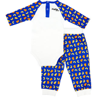 Sweet Dreams 6-12 Months Blue Bodysuit & Pants Set