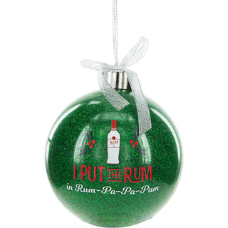 Rum-Pa-Pa-Pum 4" Ornament  with Unisex Holiday Socks