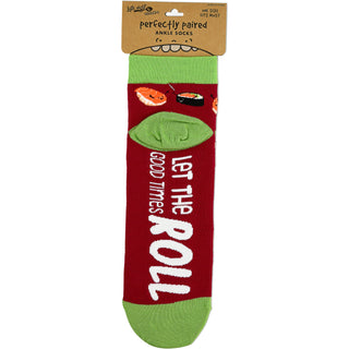 Sushi Cotton Blend Ankle Socks