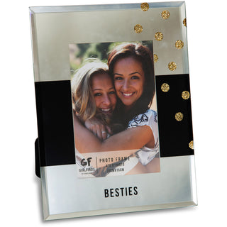 Besties 7" x 9" Mirror Photo (4" x 6") Frame