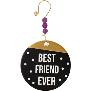 Best Friend Ever 3.5" Paper Ornament