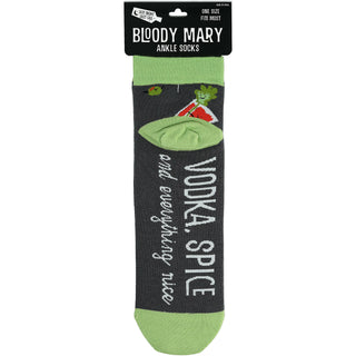 Bloody Mary Cotton Blend Ankle Socks