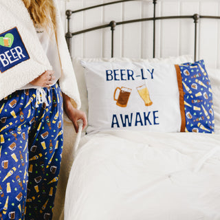 Beer-ly Awake 20" x 26" Pillowcase