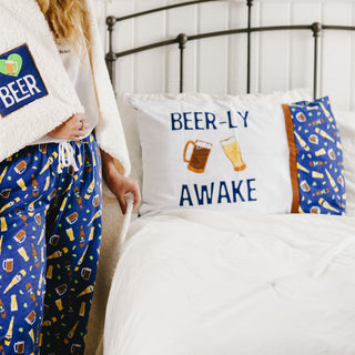 Beer-ly Awake 20" x 26" Pillowcase
