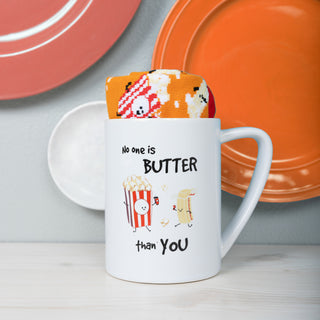 Butter Than You 18 oz Mug and Sock Set
