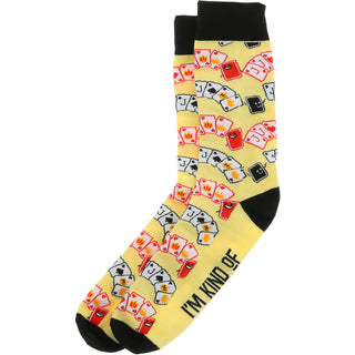 Euchre M/L Unisex Socks