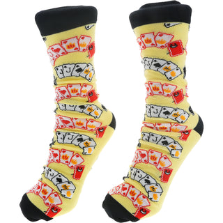 Euchre M/L Unisex Socks