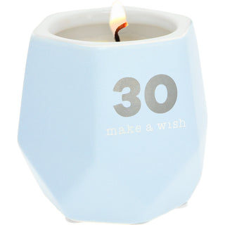 30 8 oz - 100% Soy Wax Candle Scent: Tranquility