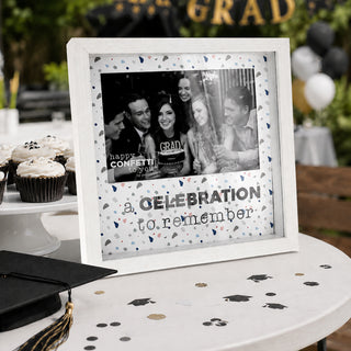 Celebration 7.5" Shadow Box Frame (Holds 6" x 4" Photo)