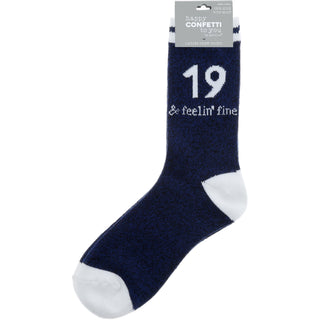 19 Ladies Crew Sock