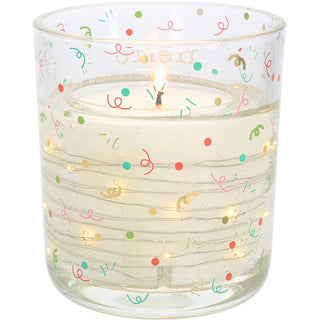 Hello 50 3.5 oz Candle with LED Accents