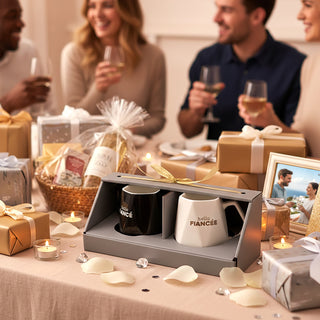 Hello Fiancé 17 oz Geometric Cup (Set of 2)