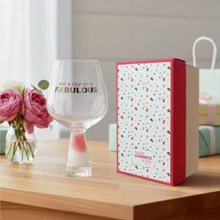 Fabulous Gift Boxed 18 oz Wine Glass