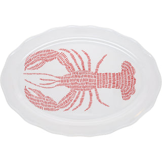 Coastal 20" Melamine Serving Tray