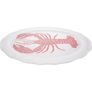Coastal 20" Melamine Serving Tray