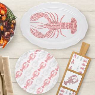 Coastal 10.5" Melamine Dinner Plates (Set of Two)