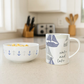 Lake 6.25" Melamine Bowls (Set of 2)