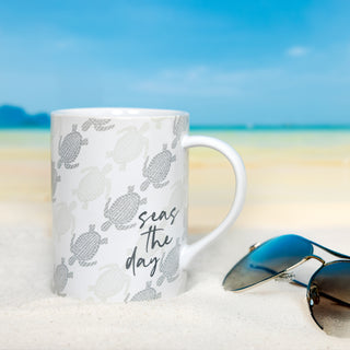 Seas the Day 18 oz Mug