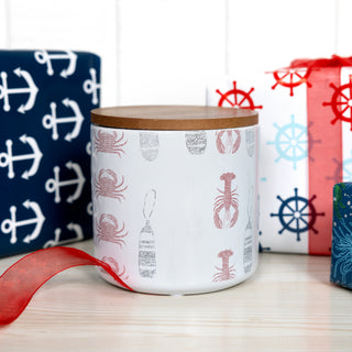 Coastal 14 oz - 100% Soy Wax Reveal Candle Scent: Lemon Verbena