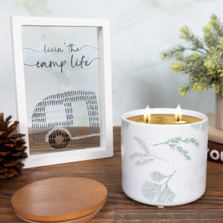 Camp 14 oz - 100% Soy Wax Reveal Candle Scent: Balsam Fir